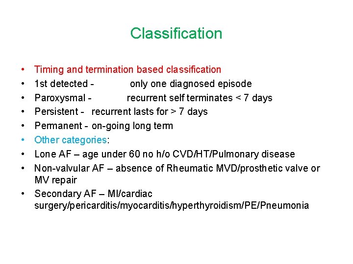 Stroke Prophylaxis Oral anticoagulation Lauren Butler Dr Pervez