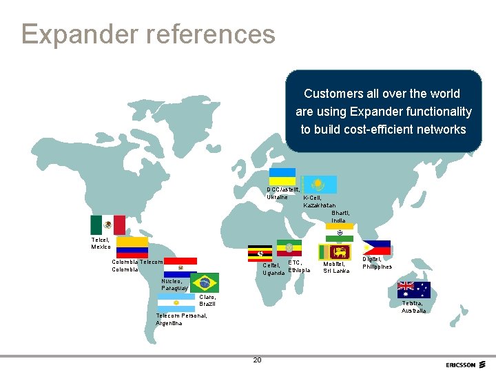 Expander references Customers all over the world are using Expander functionality to build cost-efficient