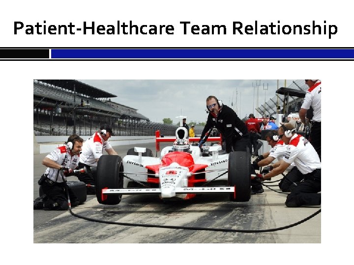 Patient-Healthcare Team Relationship 