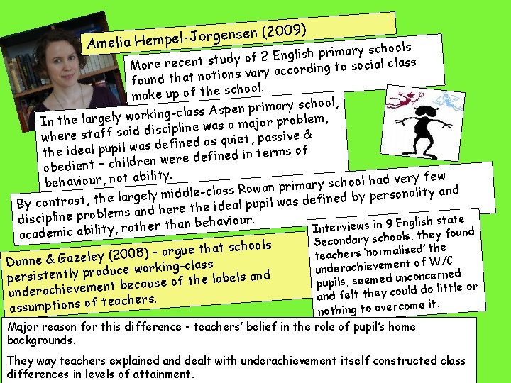 orgensen J le p m e H a li e Am (2009) imary schools