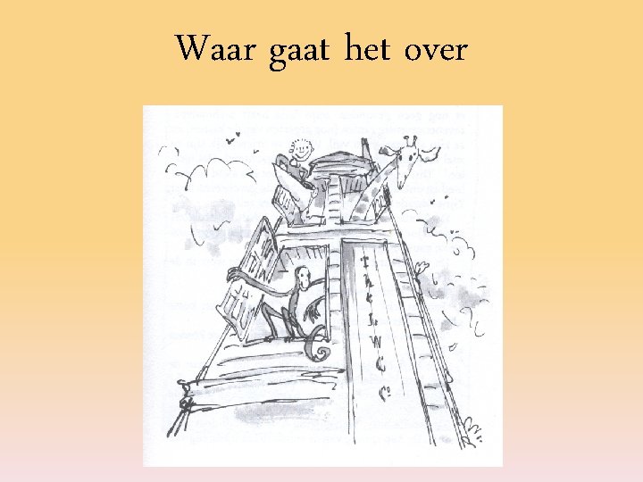 Waar gaat het over 