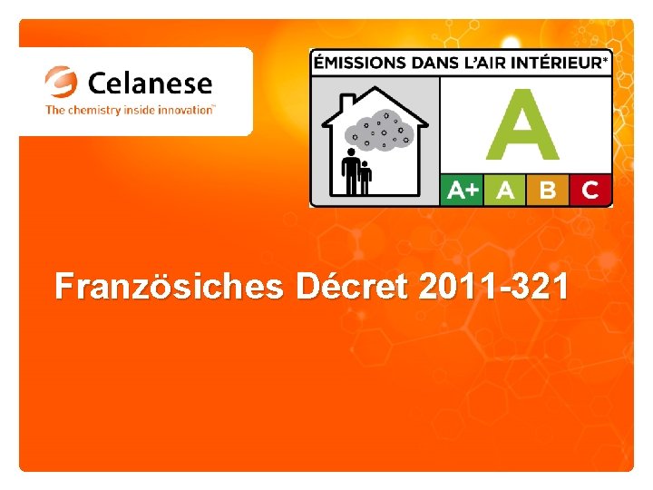 Französiches Décret 2011 -321 