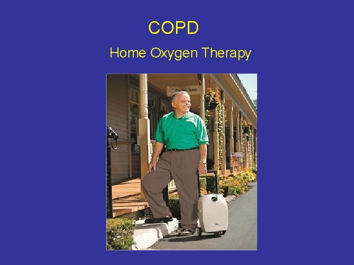 COPD Home Oxygen Therapy 