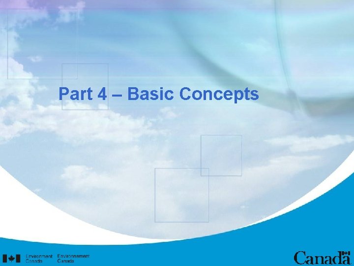 Part 4 – Basic Concepts 