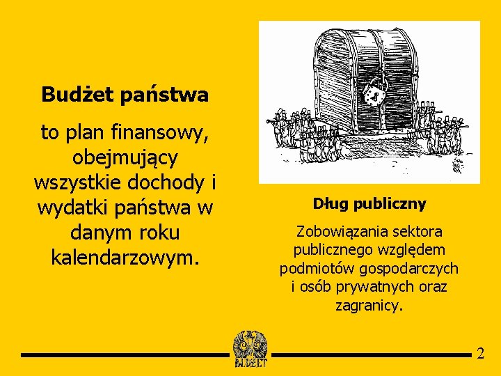 Budżet państwa to plan finansowy, obejmujący wszystkie dochody i wydatki państwa w danym roku