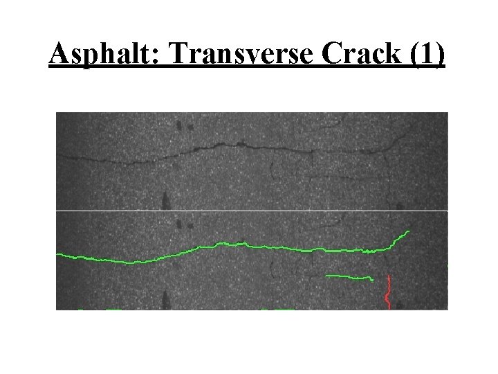 Asphalt: Transverse Crack (1) 