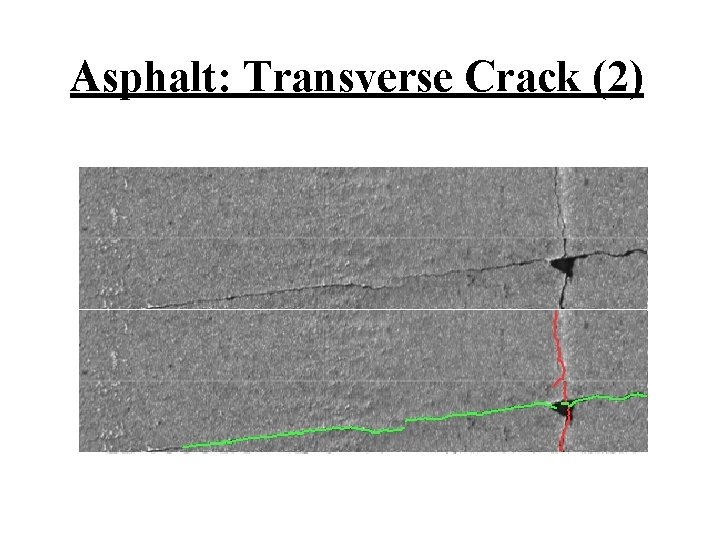 Asphalt: Transverse Crack (2) 