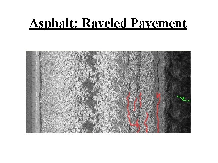 Asphalt: Raveled Pavement 