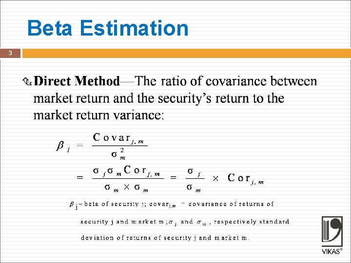 Beta Estimation 3 