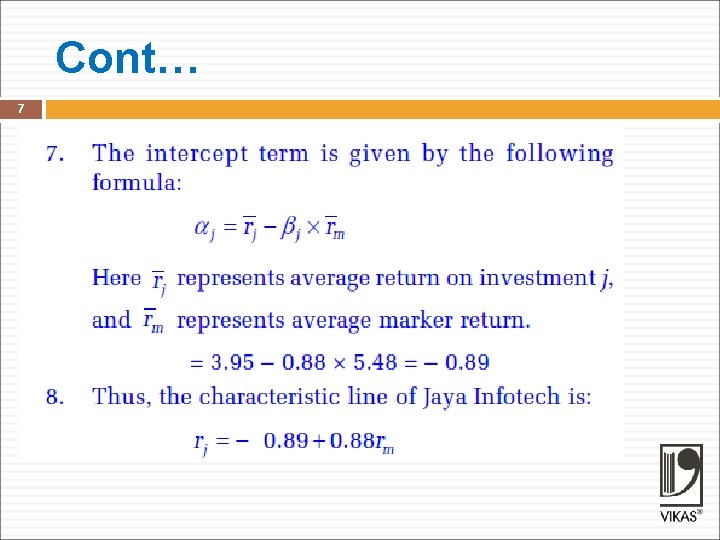 Cont… 7 