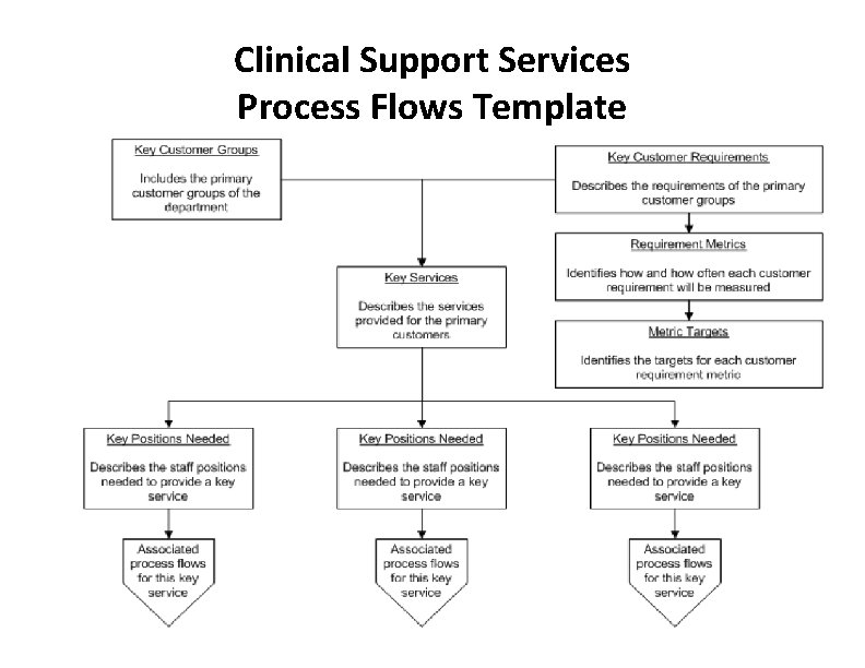 Clinical Support Services Process Flows Template 