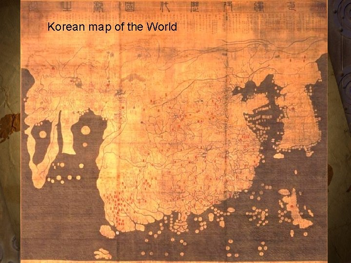 Korean map of the World 