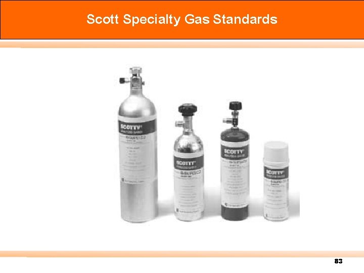 Scott Specialty Gas Standards 83 