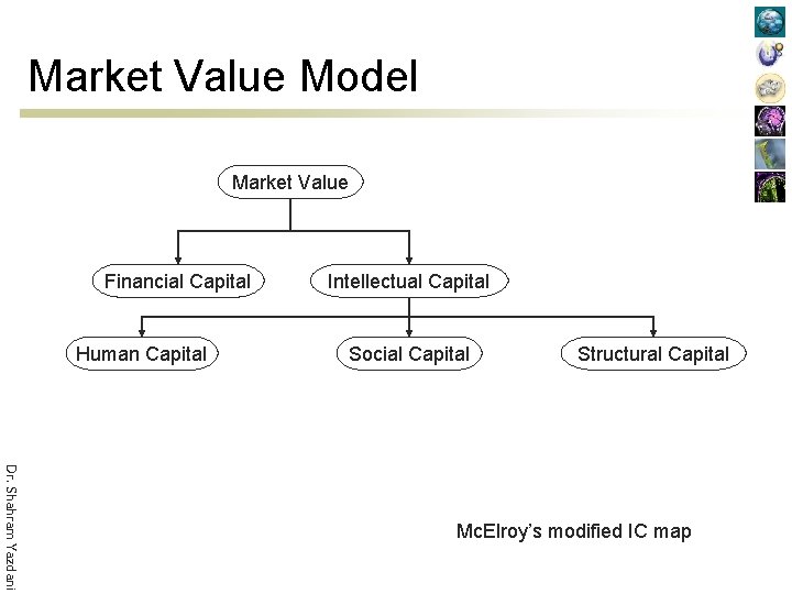 Market Value Model Market Value Financial Capital Human Capital Intellectual Capital Social Capital Structural