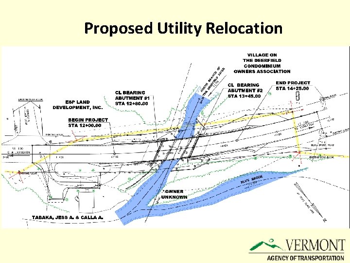 Proposed Utility Relocation 