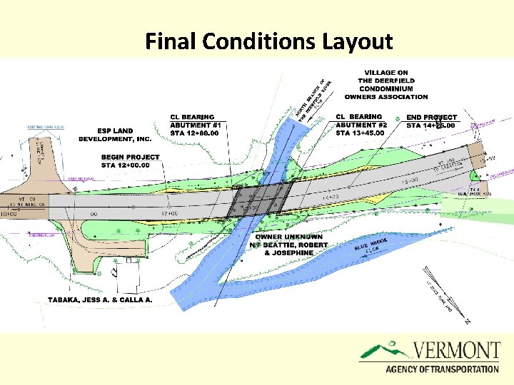 Final Conditions Layout 