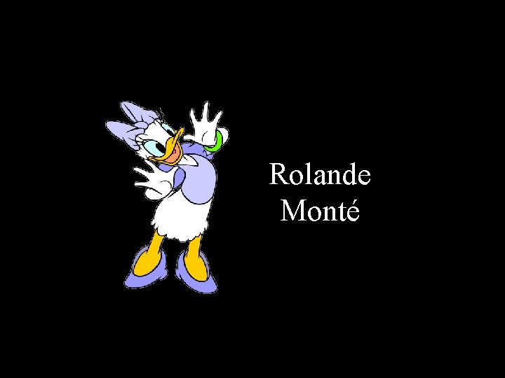 Rolande Monté 