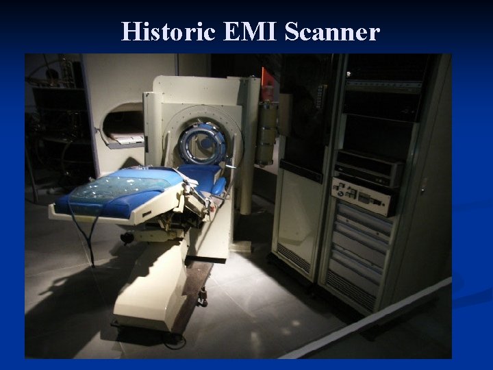 Historic EMI Scanner 