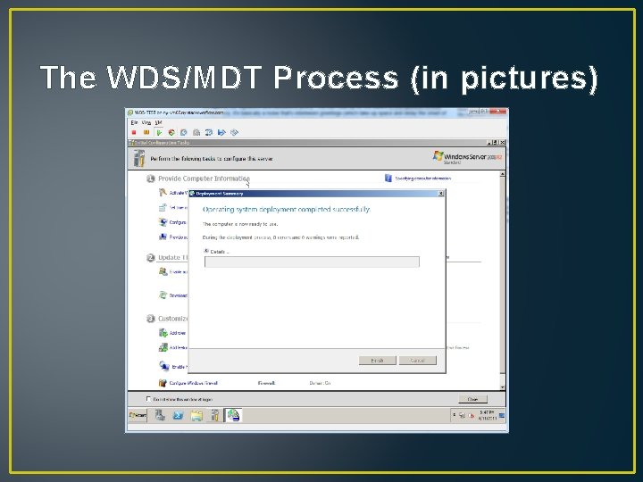 The WDS/MDT Process (in pictures) 