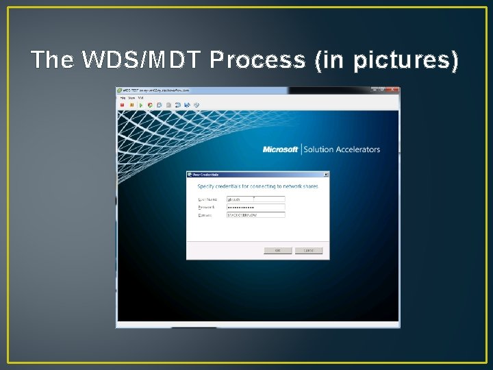 The WDS/MDT Process (in pictures) 