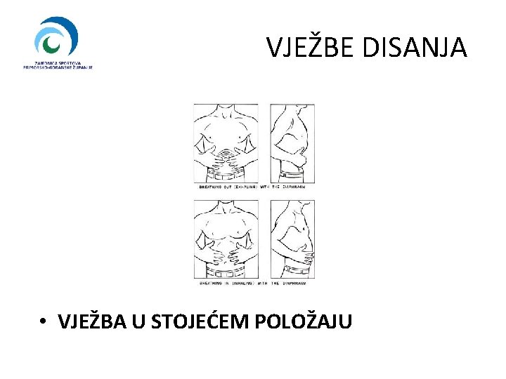 VJEŽBE DISANJA • VJEŽBA U STOJEĆEM POLOŽAJU 