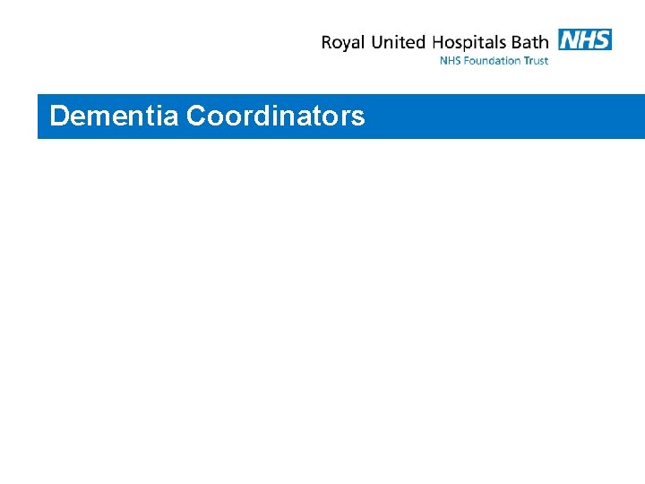 Dementia Coordinators 