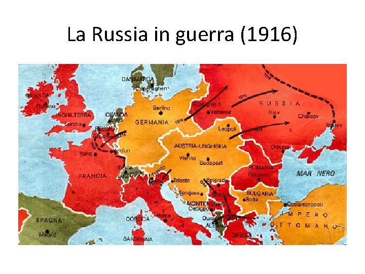 La Russia in guerra (1916) 