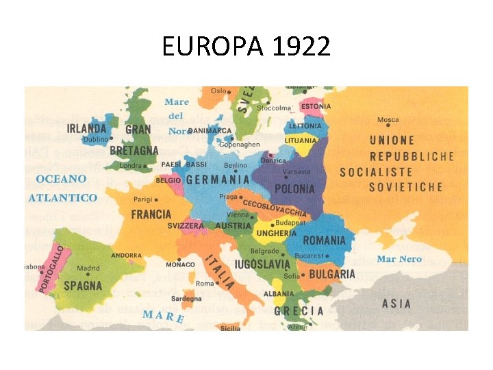 EUROPA 1922 