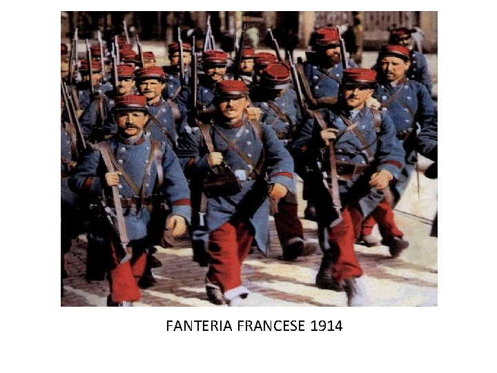 FANTERIA FRANCESE 1914 