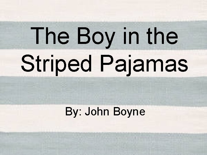 The Boy In The Striped Pajamas Book Summary Chapter 8 Https Encrypted