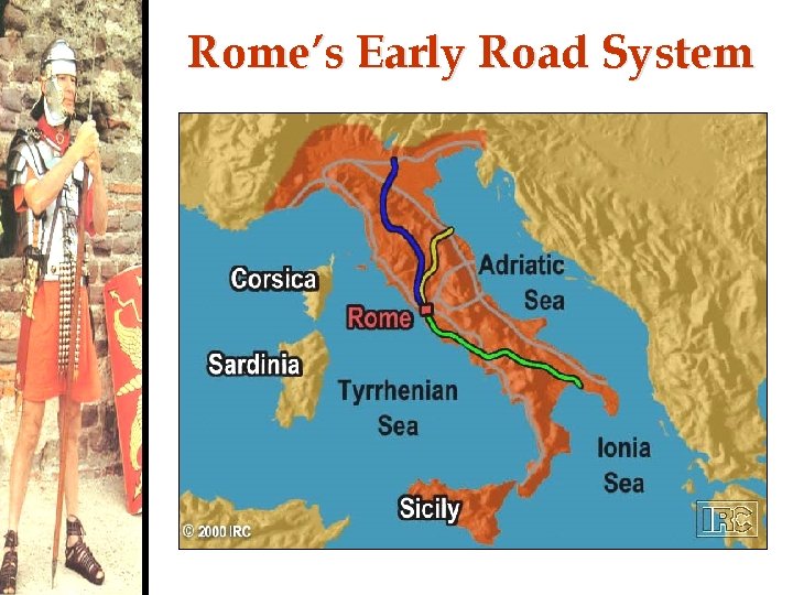 Rome’s Early Road System 