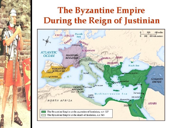 The Byzantine Empire During the Reign of Justinian 