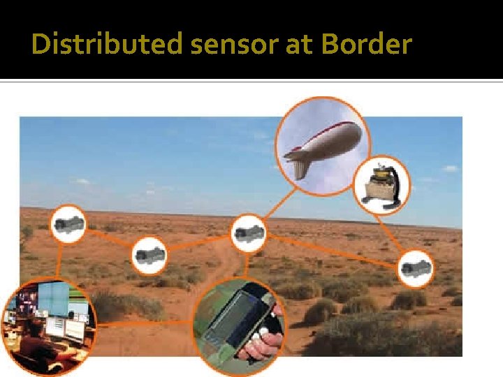 Distributed sensor at Border Distributed sensor at Border