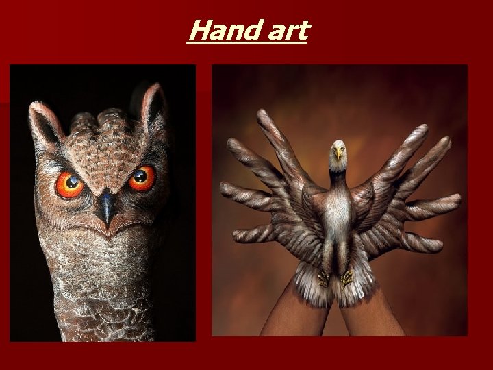 Hand art 