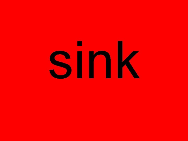 sink 