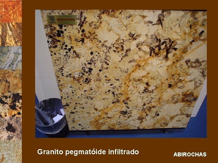 Granito pegmatóide infiltrado ABIROCHAS 