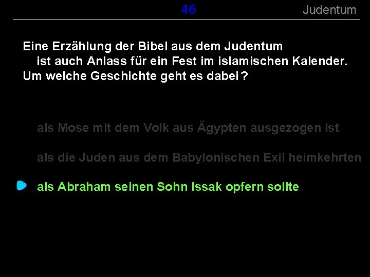 ( B+R-S 13/13 ) 146 Judentum Eine Erzählung der Bibel aus dem Judentum ist