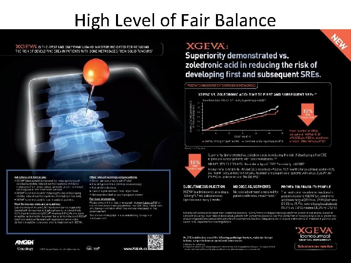 High Level of Fair Balance 40 