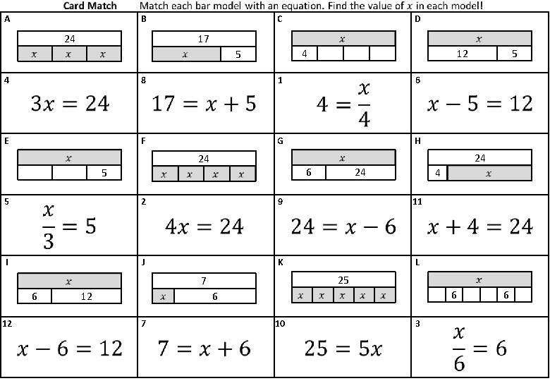  A B C 24 D 17 4 8 1 F G H 24