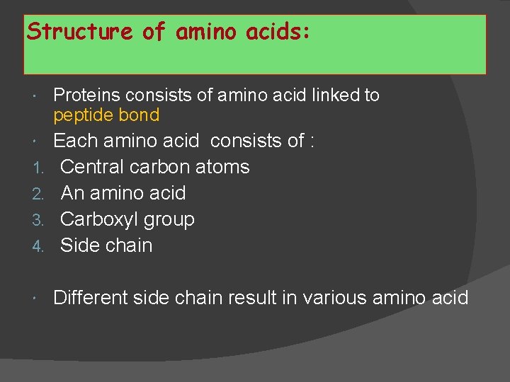 PRACTICE BIOCHEMISTRY AMINO ACID Prepared by D r