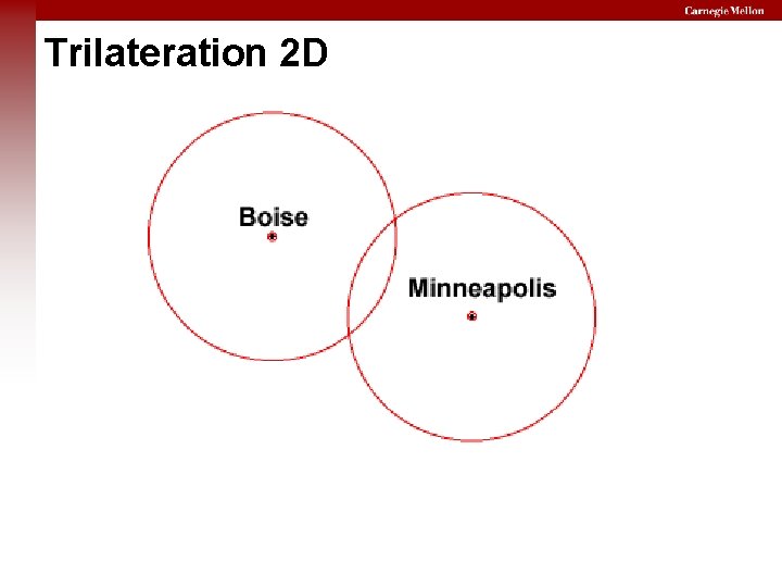 Trilateration 2 D 