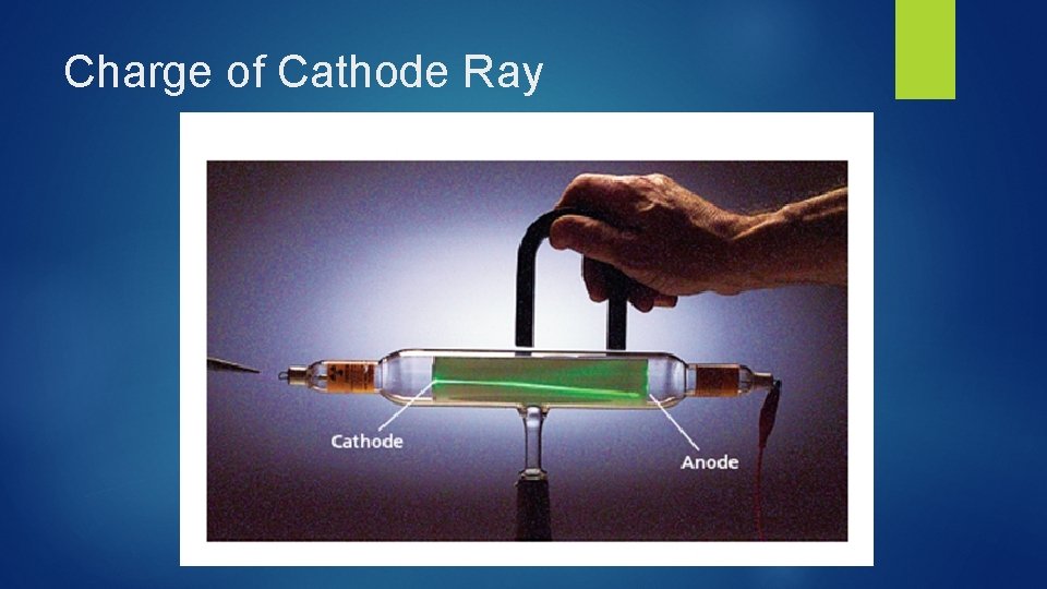 Charge of Cathode Ray 