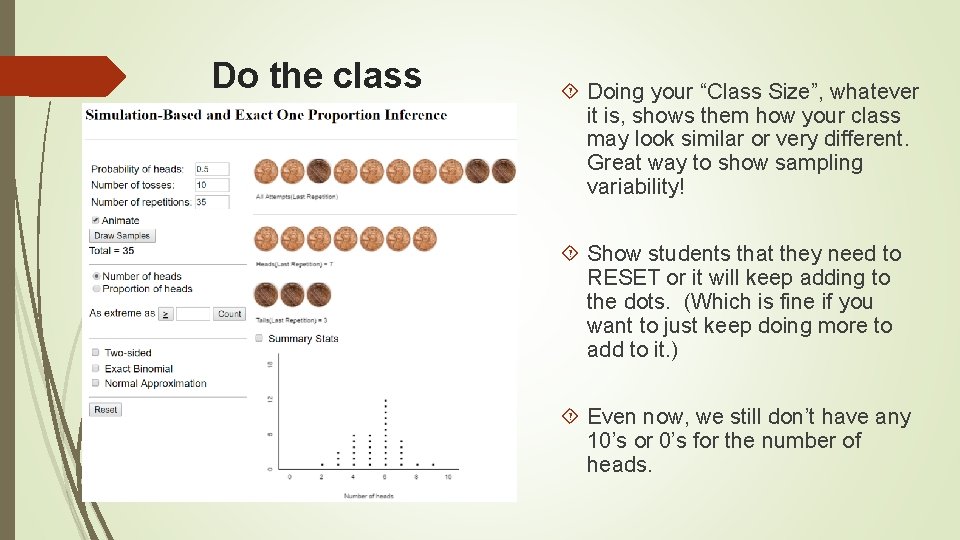 Do the class size! Doing your “Class Size”, whatever it is, shows them how