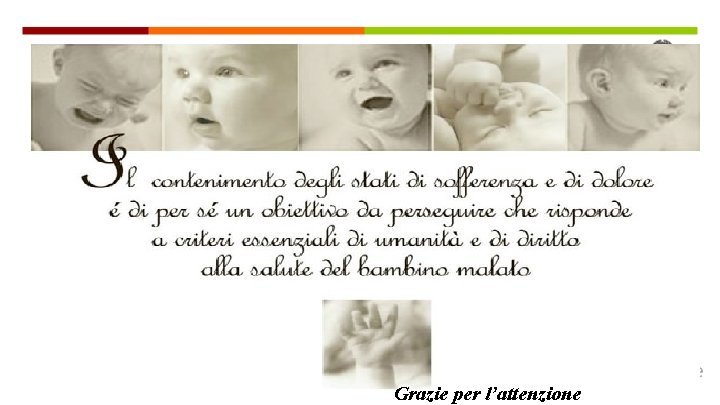 Grazie per l’attenzione 