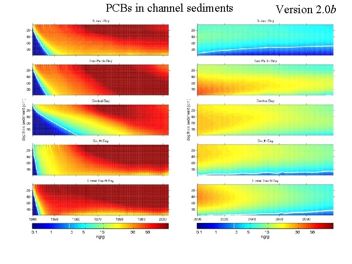 PCBs in channel sediments Version 2. 0 b 