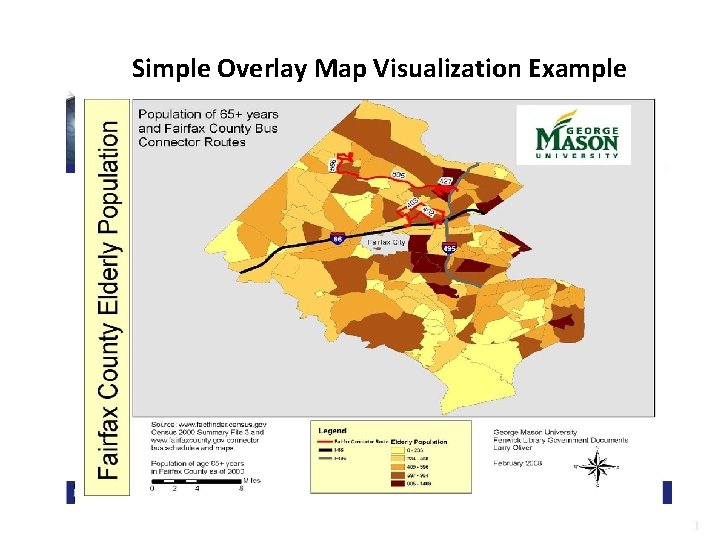 Simple Overlay Map Visualization Example 1 