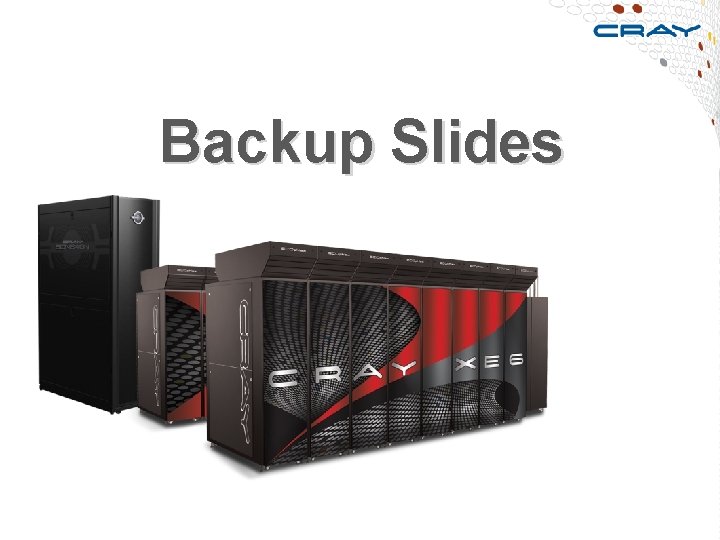  Backup Slides 