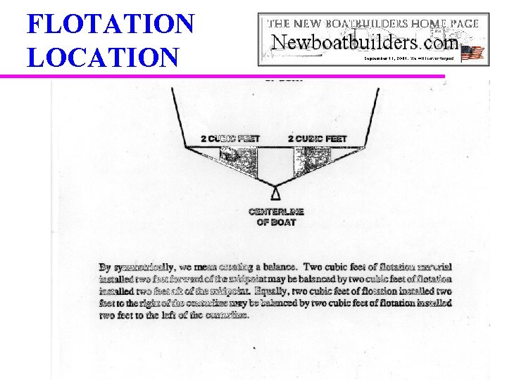 FLOTATION LOCATION 