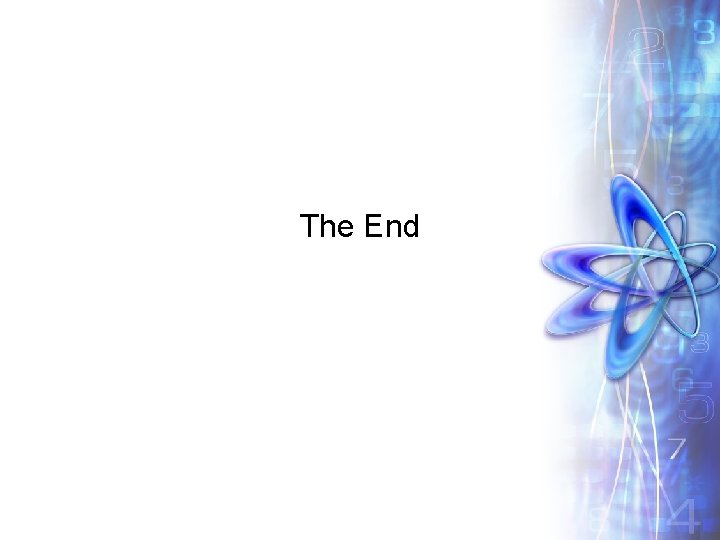 The End 