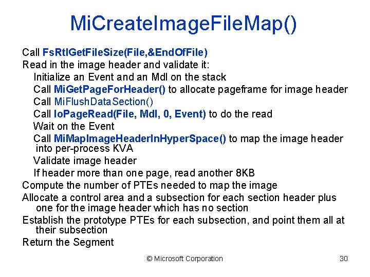 Mi. Create. Image. File. Map() Call Fs. Rtl. Get. File. Size(File, &End. Of. File)